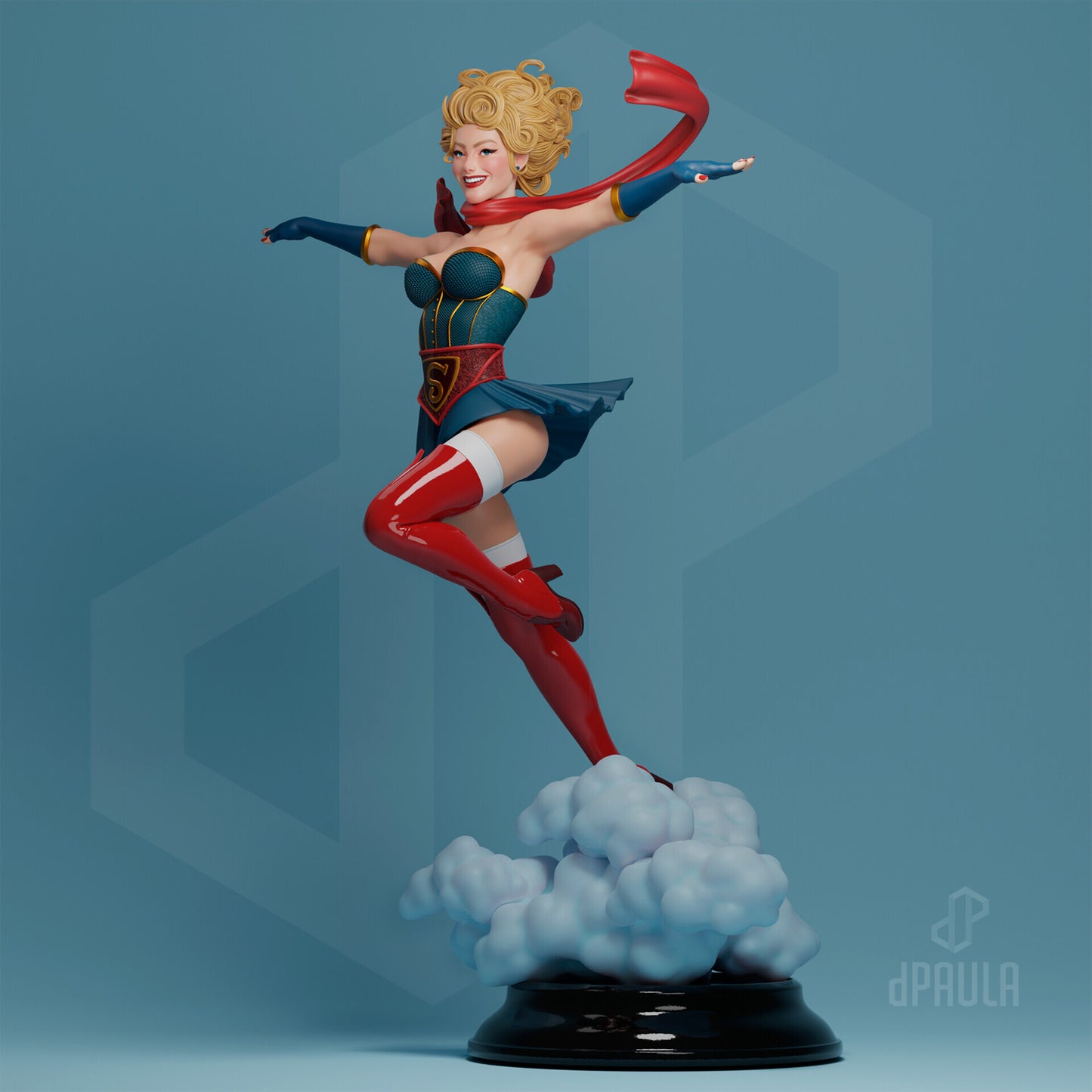 Supergirl Resin Fan Art - MTO (A3D)