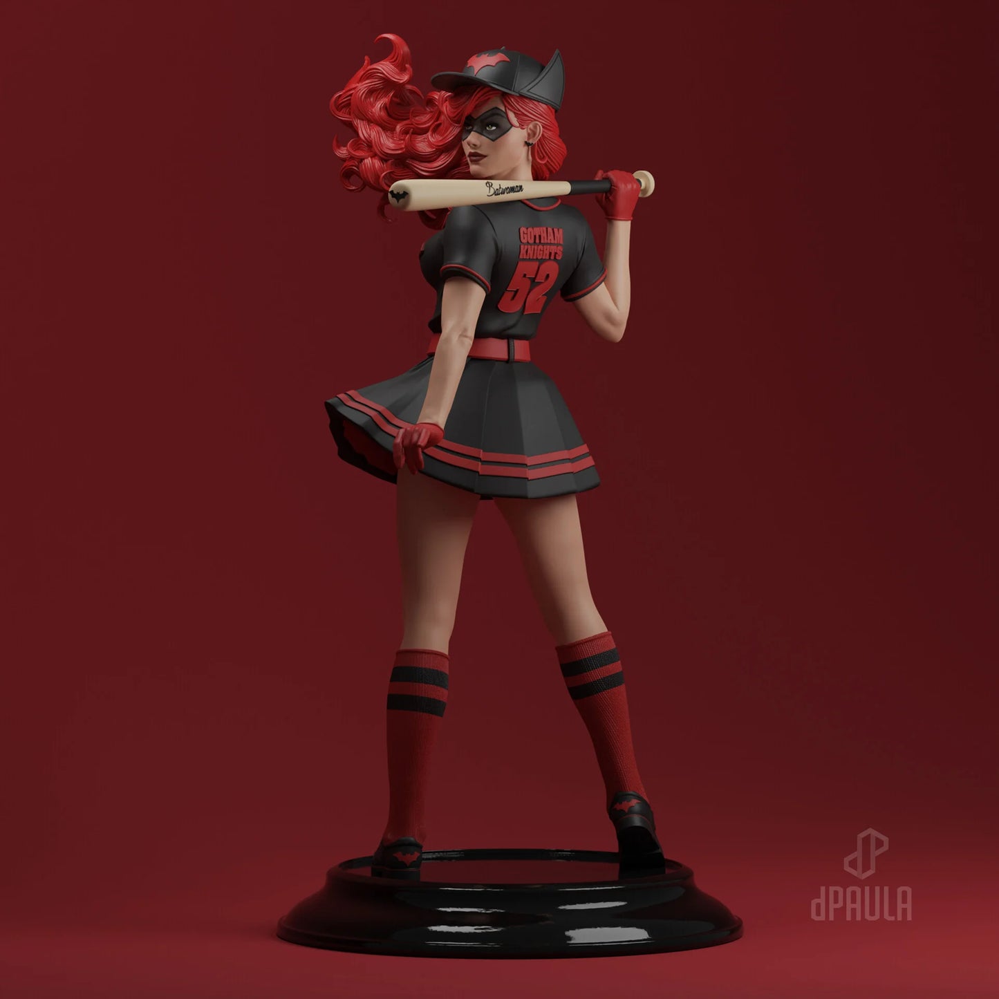 Batwoman Bombshell Resin Fan Art - MTO (Design by Abe3D)