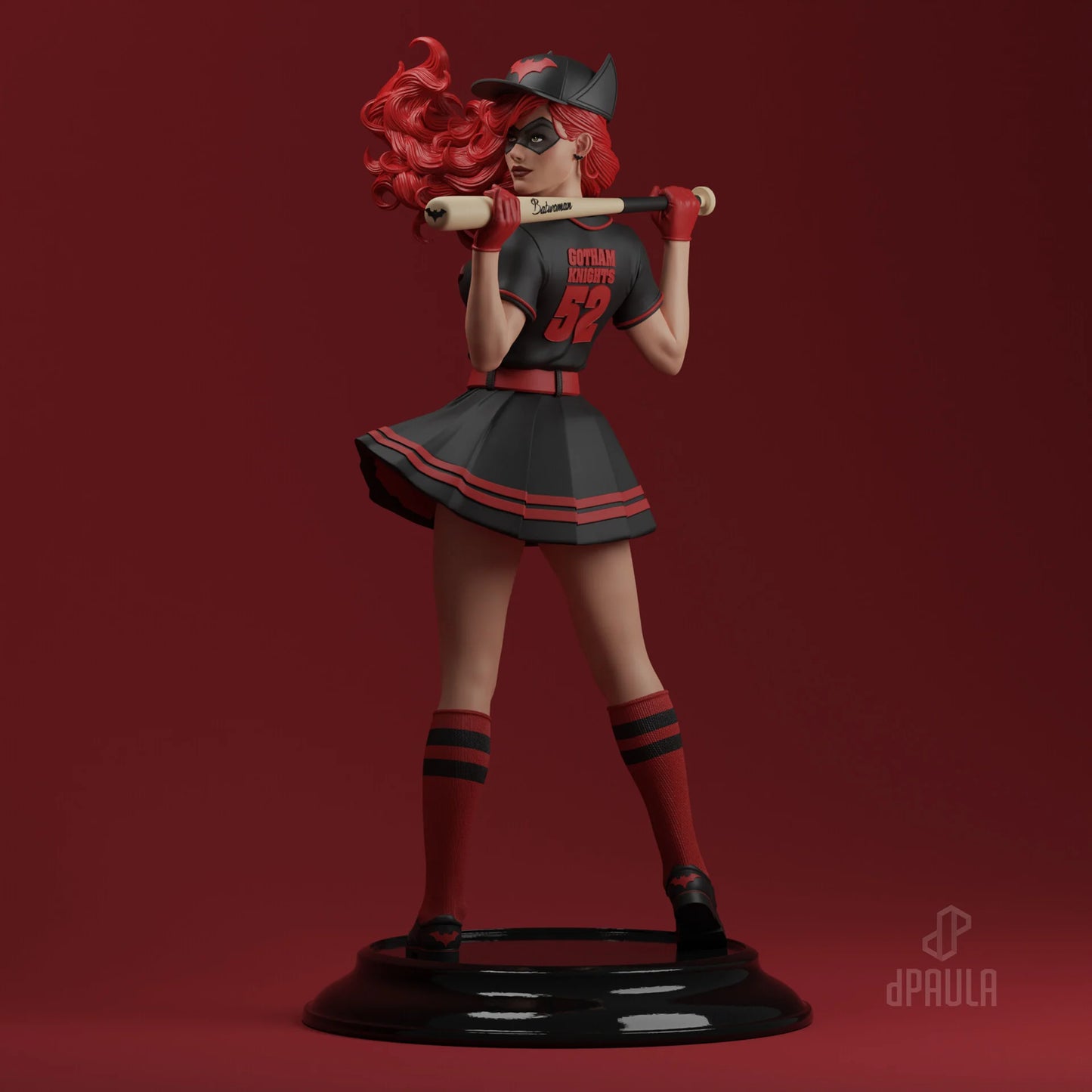 Batwoman Bombshell Resin Fan Art - MTO (Design by Abe3D)