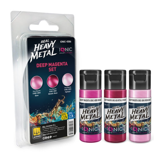 Ionic Real Heavy Metal Set - Deep Magenta