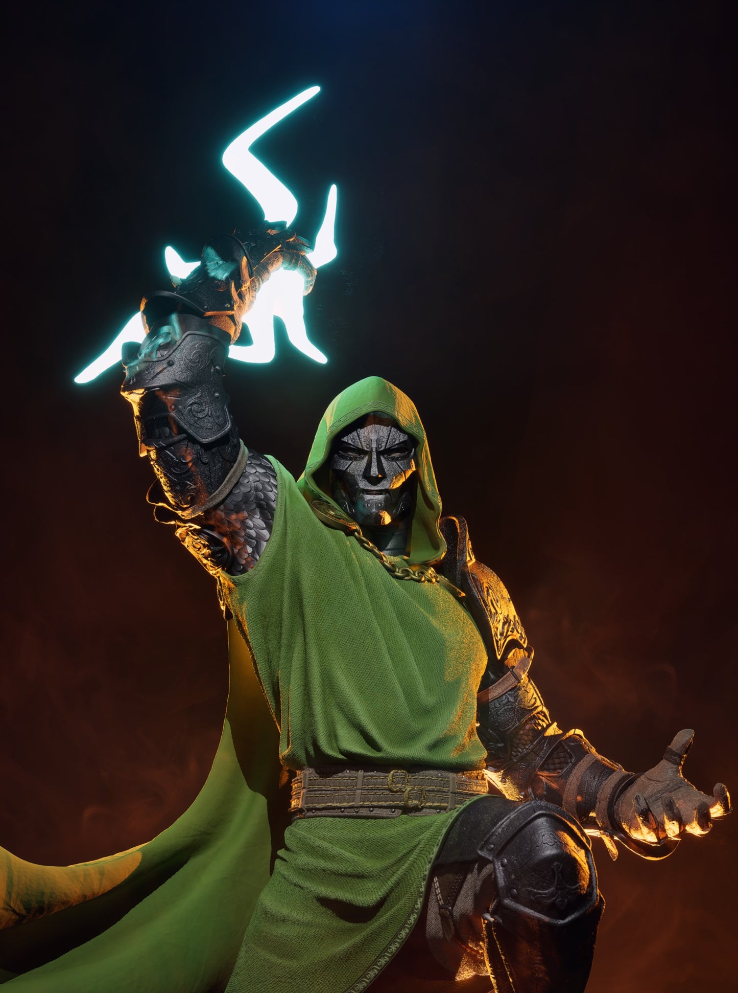 Doctor Doom Resin Fan Art - MTO (3DMind)