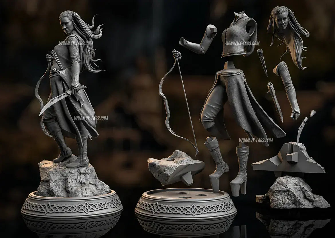 Tauriel Resin Art (Designed by VXLabs)