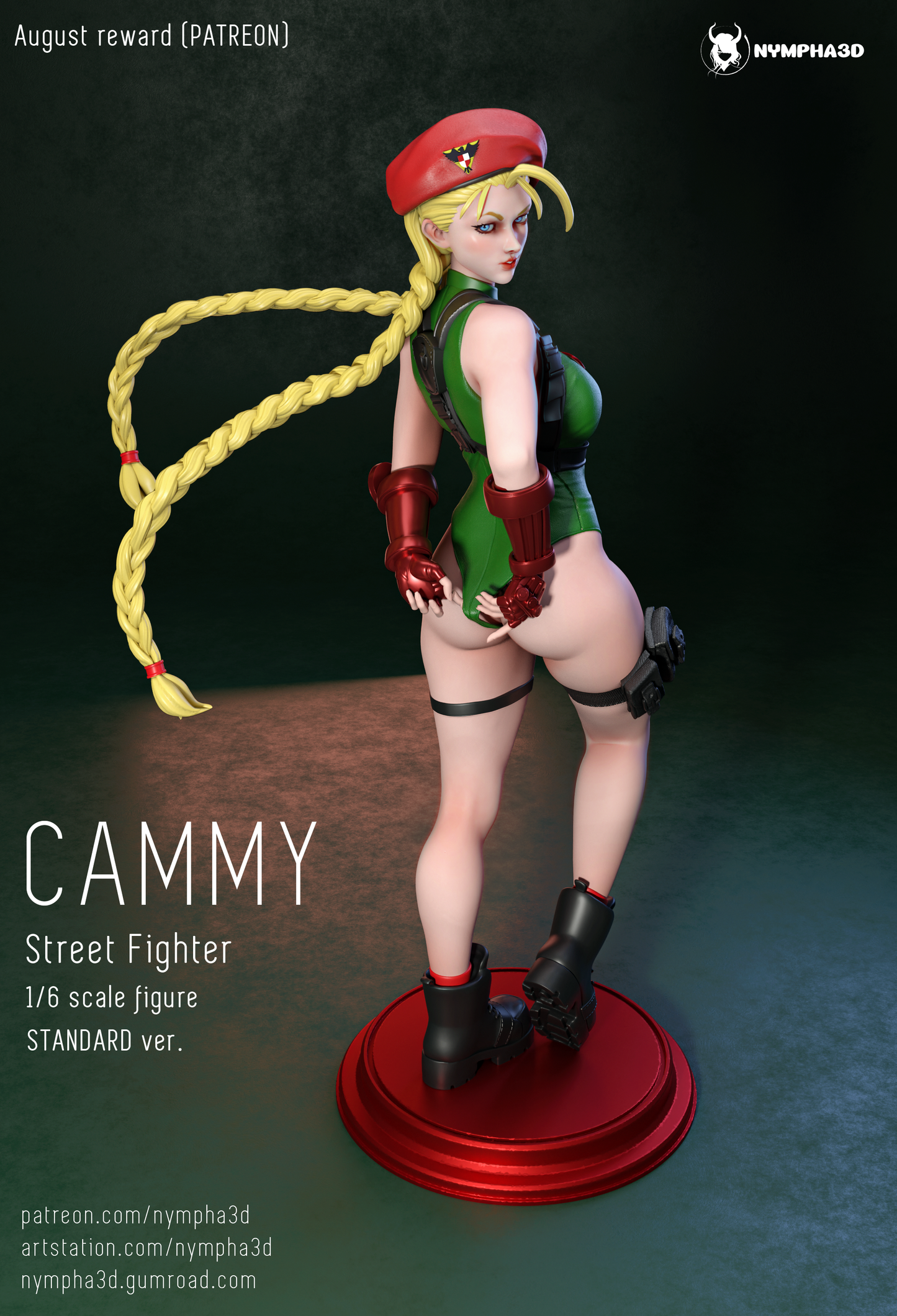 Cammy Resin Fan Art - MTO (N3D)