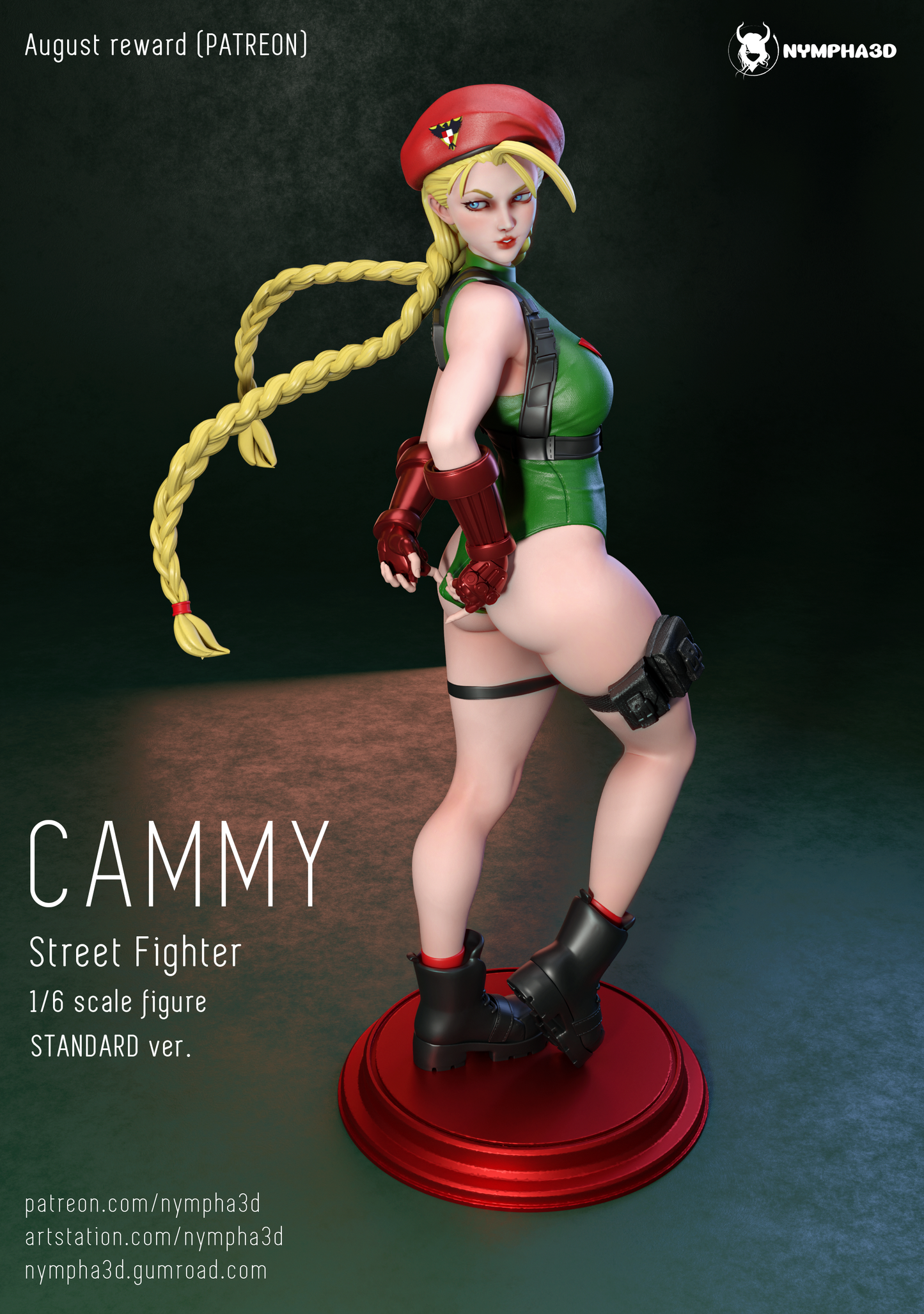 Cammy Resin Fan Art - MTO (N3D)