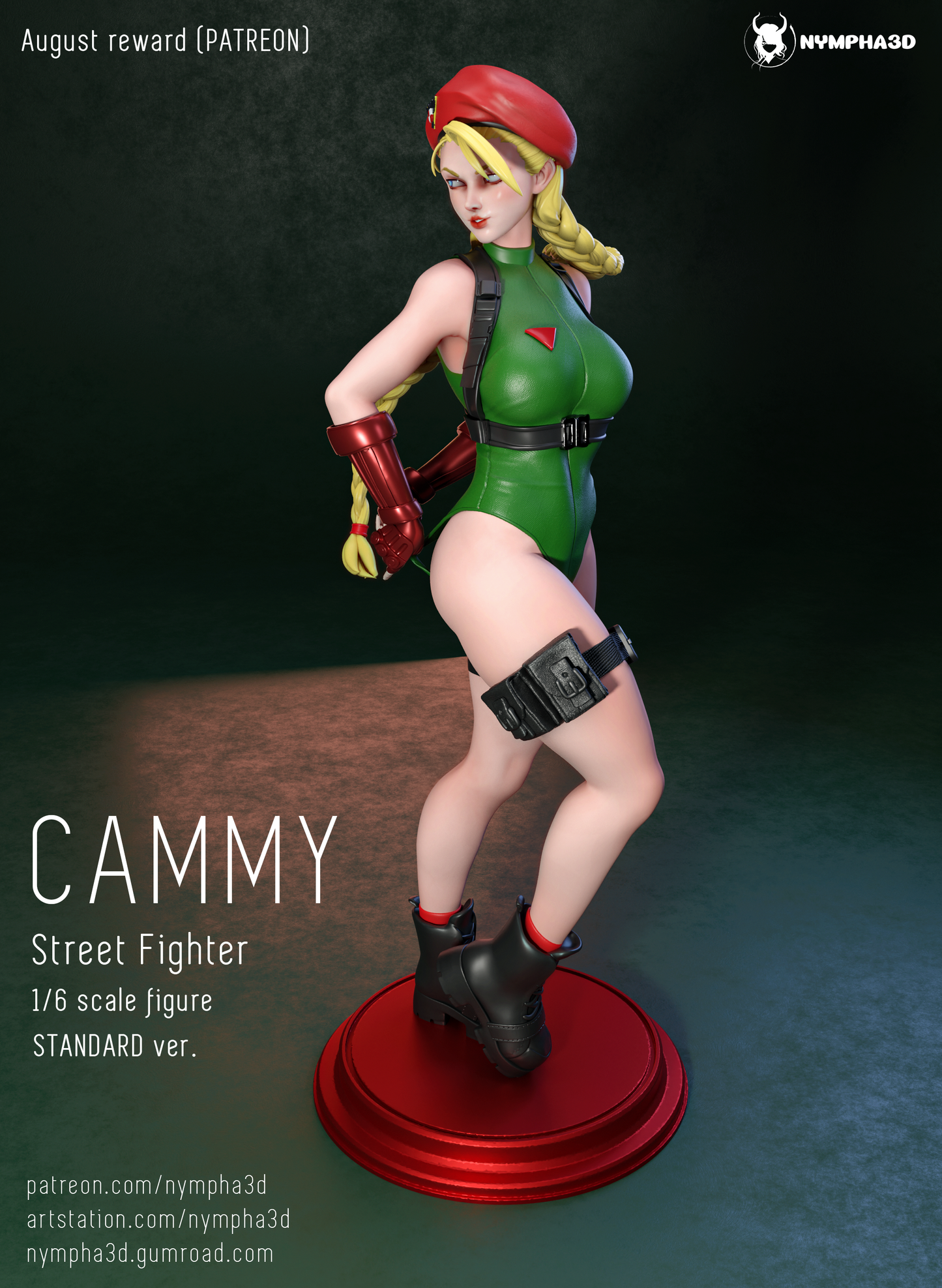 Cammy Resin Fan Art - MTO (N3D)