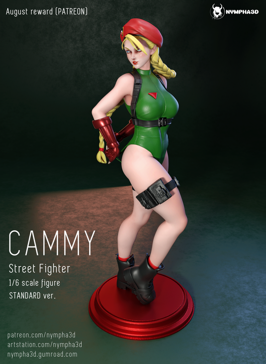 Cammy Resin Fan Art - MTO (N3D)