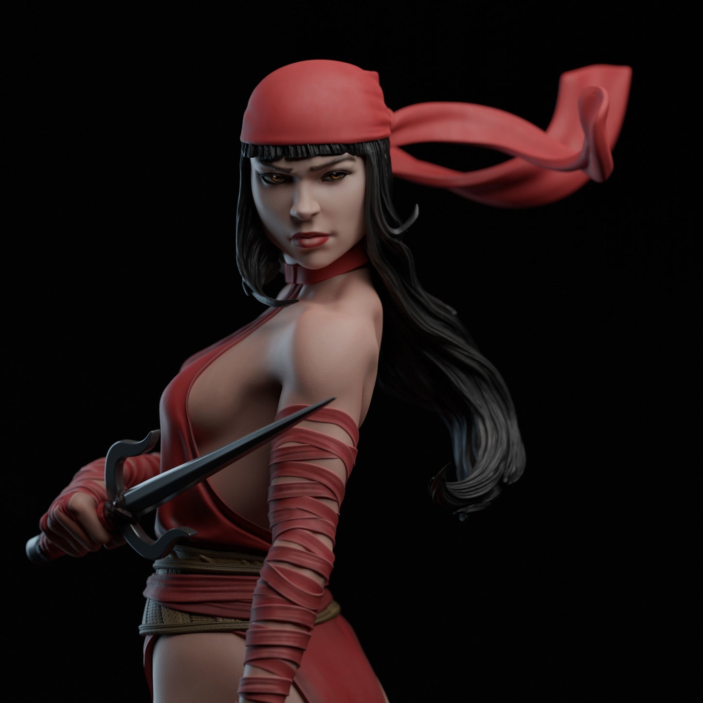 Elektra Resin Fan Art - MTO (3DMind)