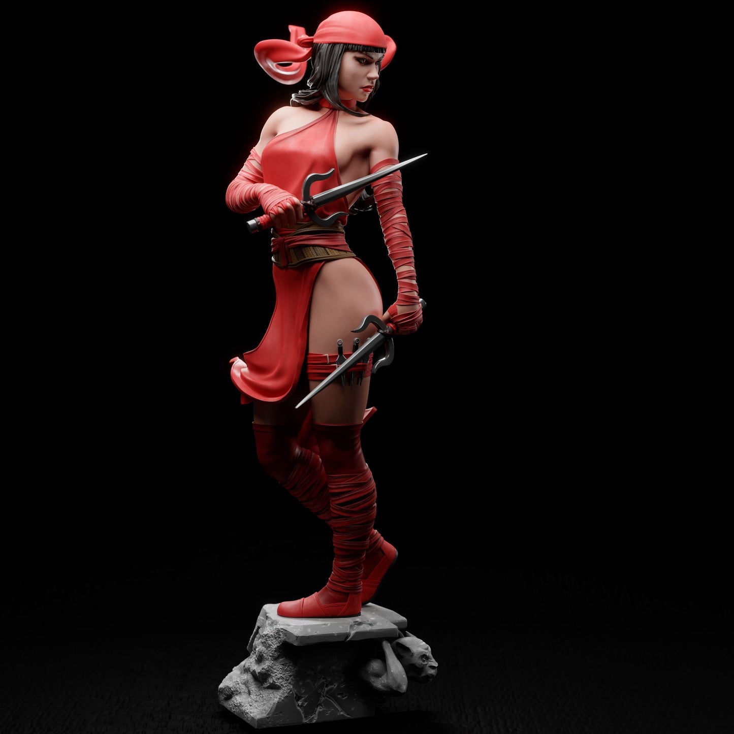 Elektra Resin Fan Art - MTO (3DMind)