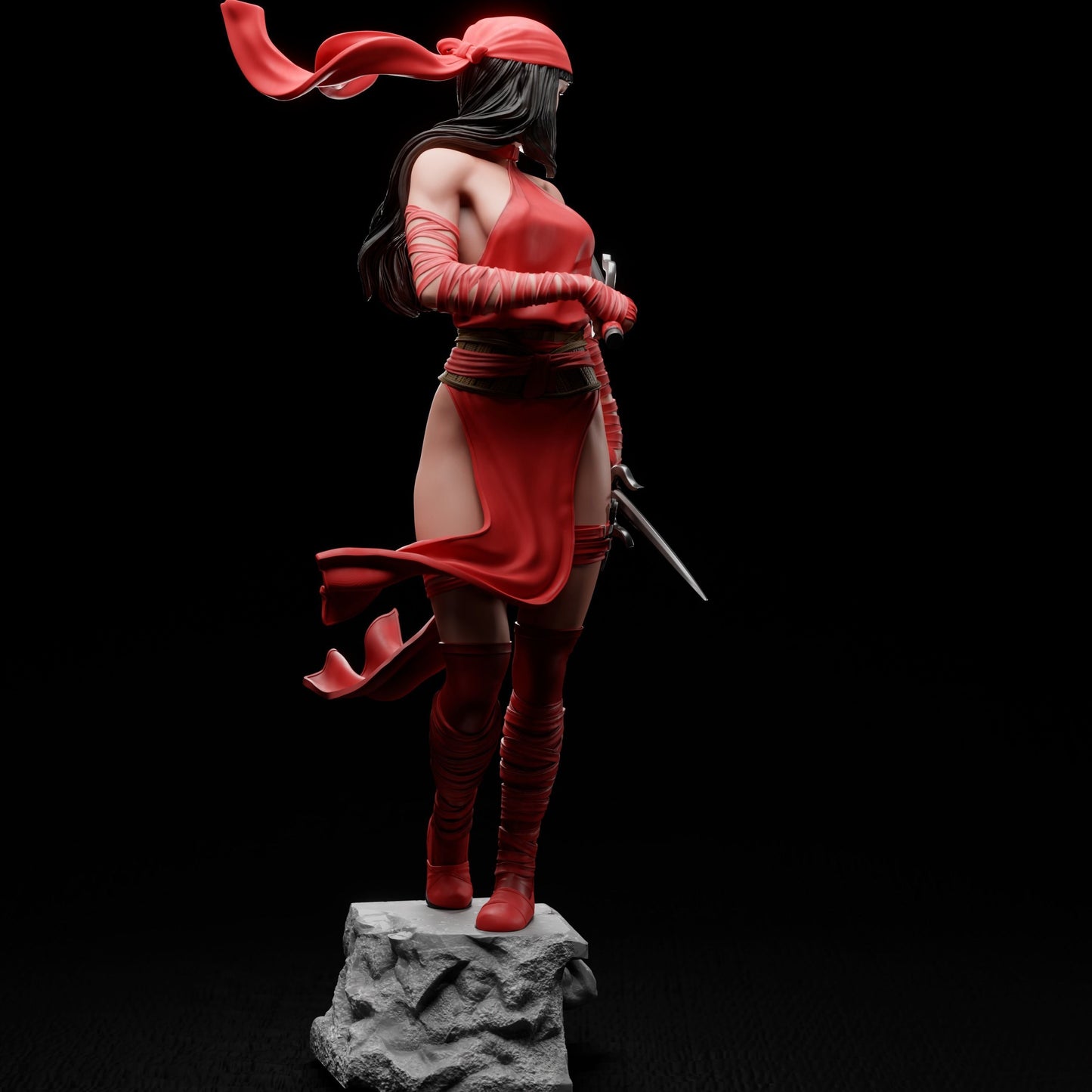 Elektra Resin Fan Art - MTO (3DMind)