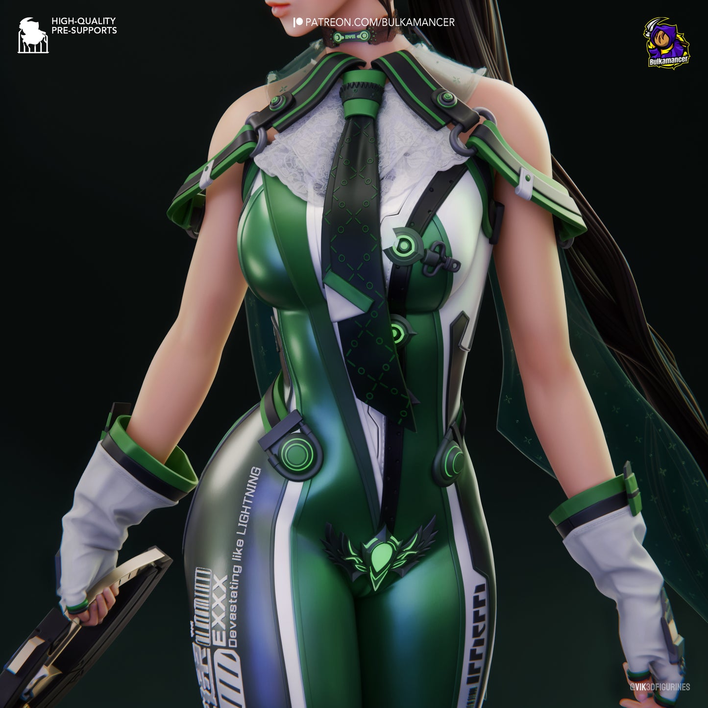 Stellar Blade Eve Collectible Resin Fan Art Pro Painted - MTO (Design by Bulkamancer)