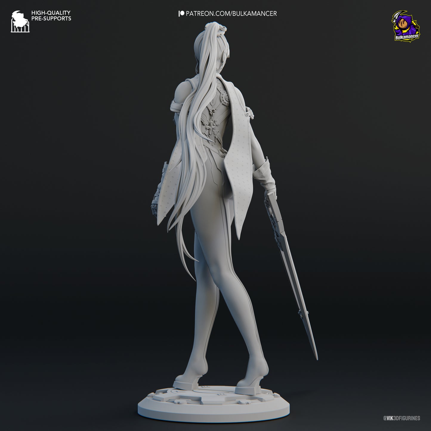 Stellar Blade Eve Collectible Resin Fan Art Pro Painted - MTO