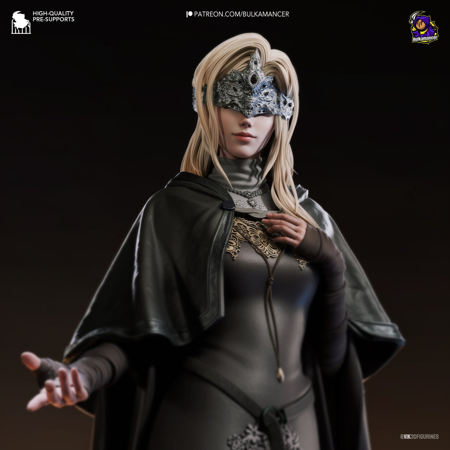Fire Keeper Resin Fan Art Pro Painted - MTO (Design by Bulkamancer)
