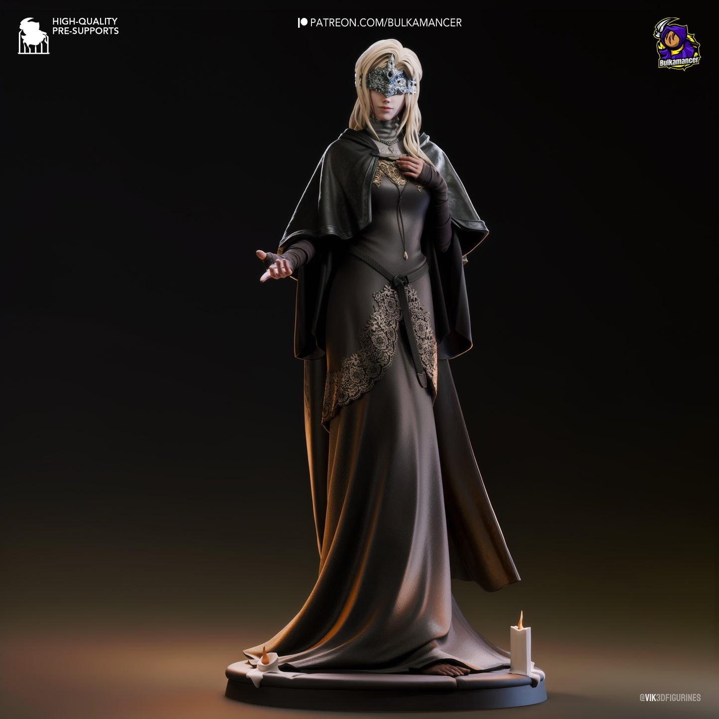Fire Keeper Resin Fan Art Pro Painted - MTO (Design by Bulkamancer)