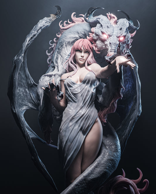 Dragon Lady Resin Art - MTO (Design by CA3D)