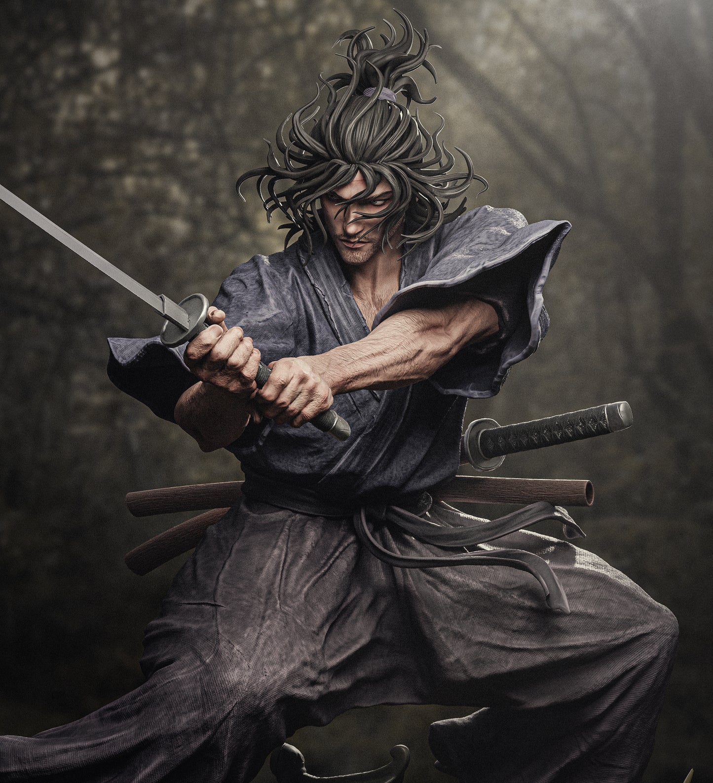 Musashi Resin Fan Art - MTO (Design by CA3D Studios)