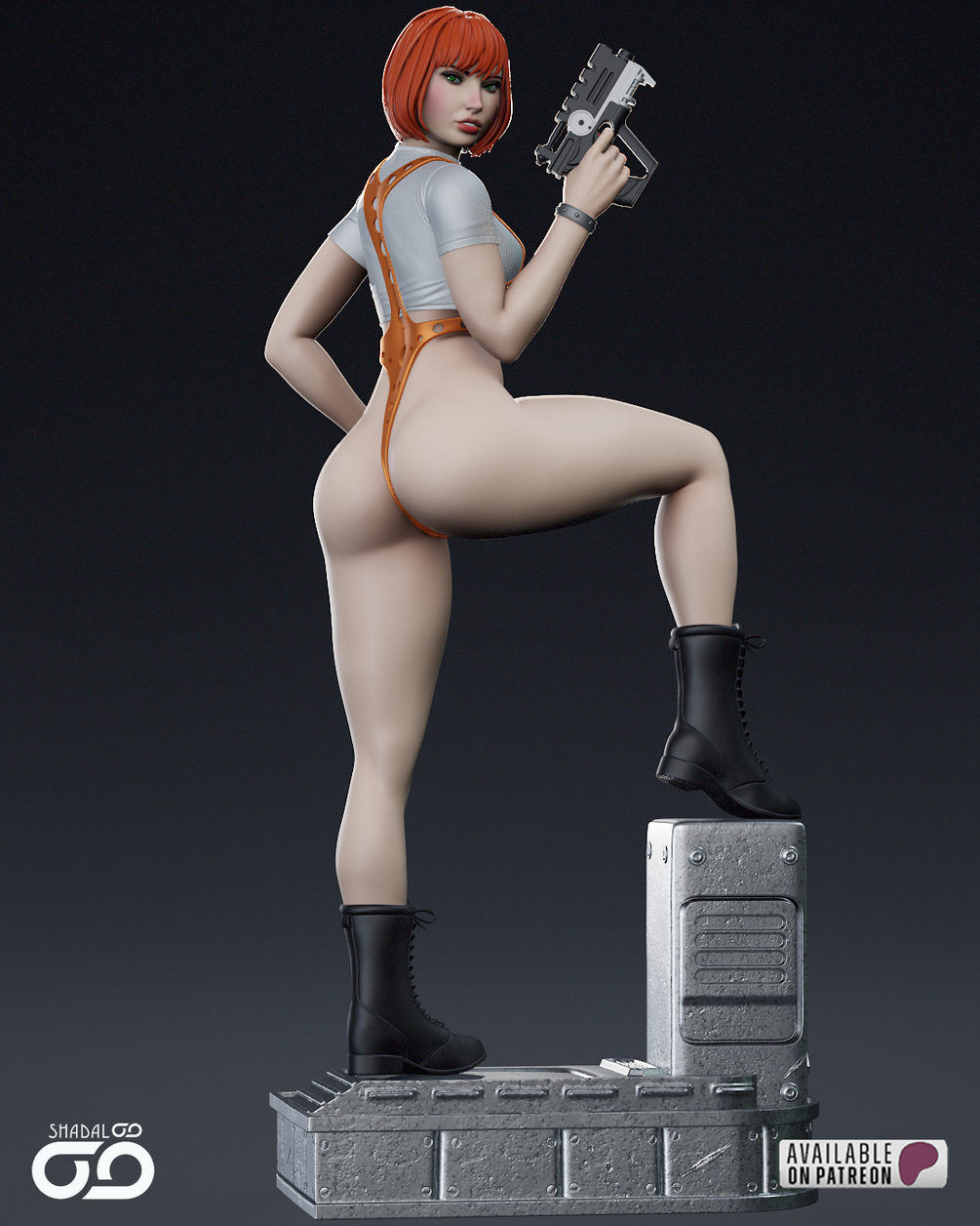 Leeloo Resin Art (Shadaloo)
