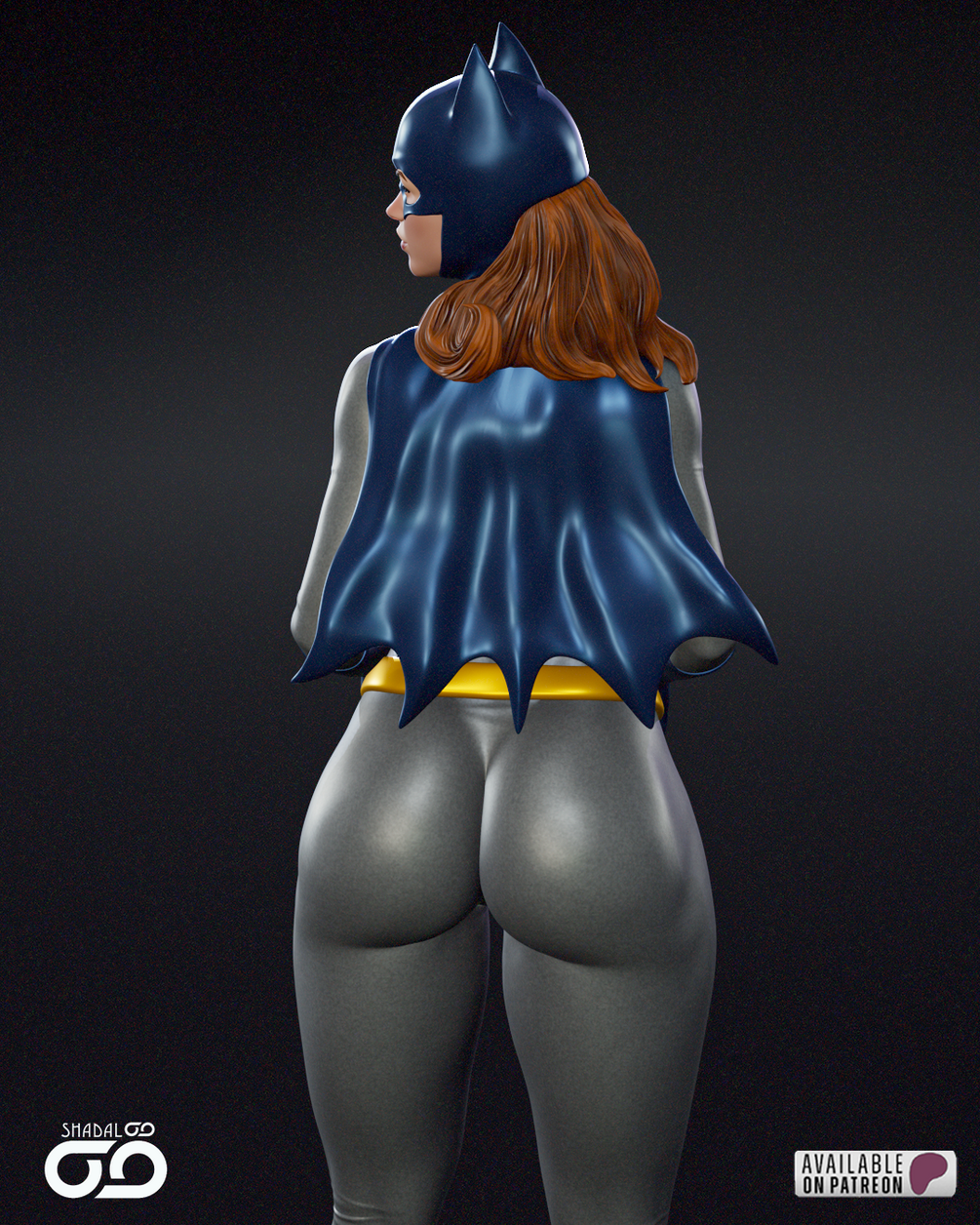 Batgirl Resin Art (Shadaloo)