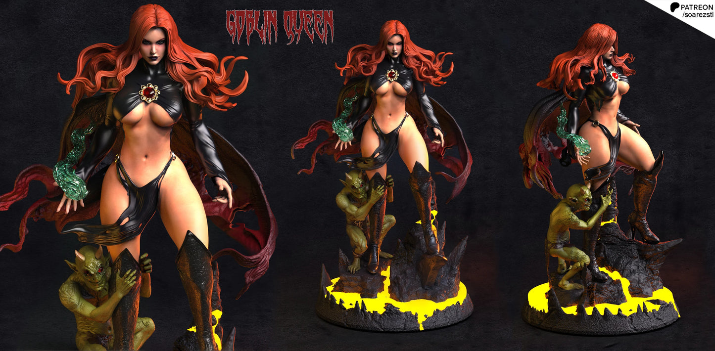 Madeline Pryor Goblin Queen Resin Fan Art Sculpture (Soarez)