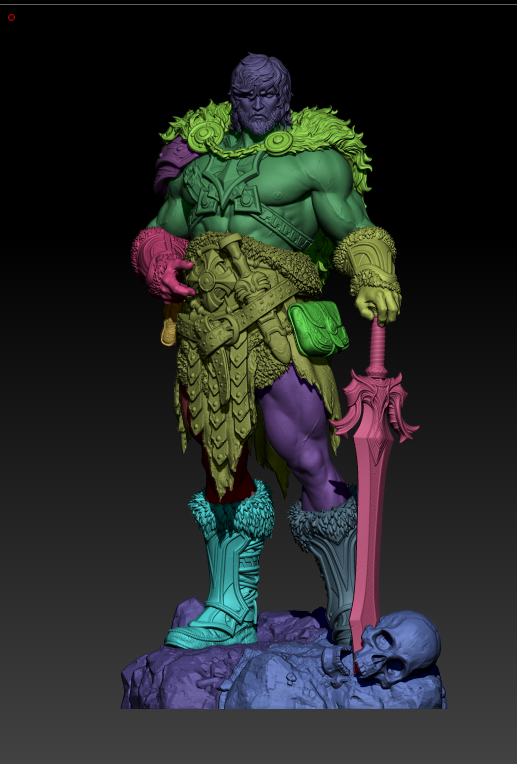 He Man Resin Art - MTO (Design by CA3D)