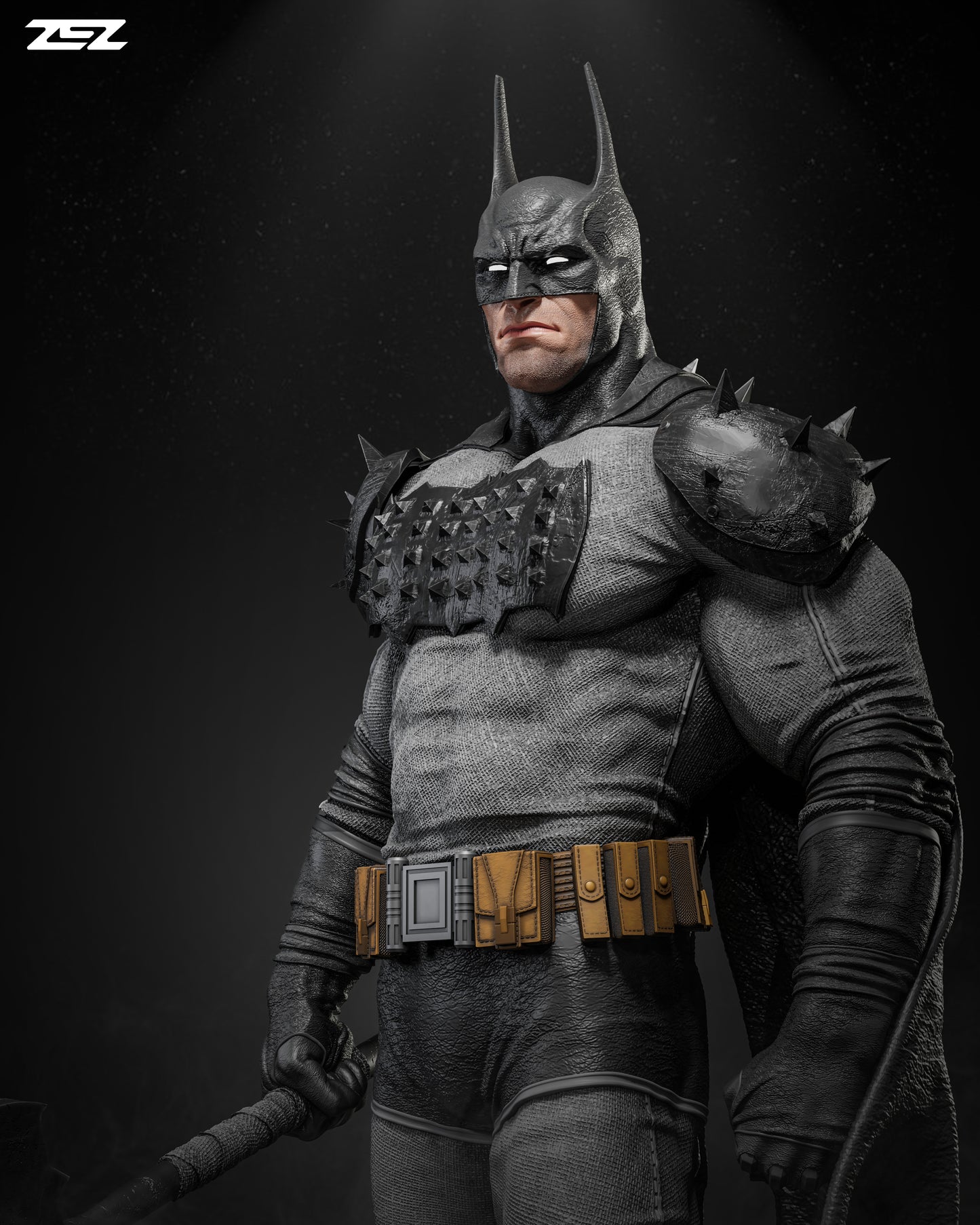 Batman Absolute Resin Sculpture Fan Art Pro - MTO (ZEZ)