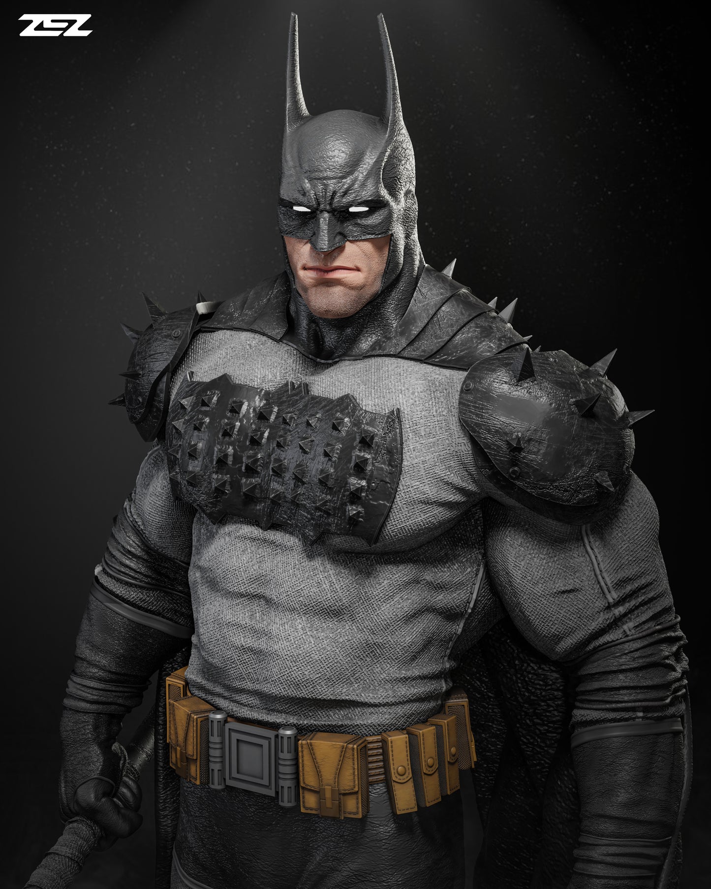 Batman Absolute Resin Sculpture Fan Art Pro - MTO (ZEZ)