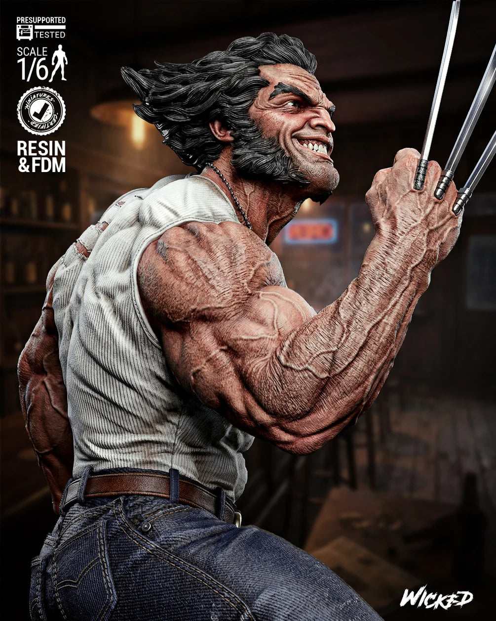 Logan Resin Art (Wicked Studios)