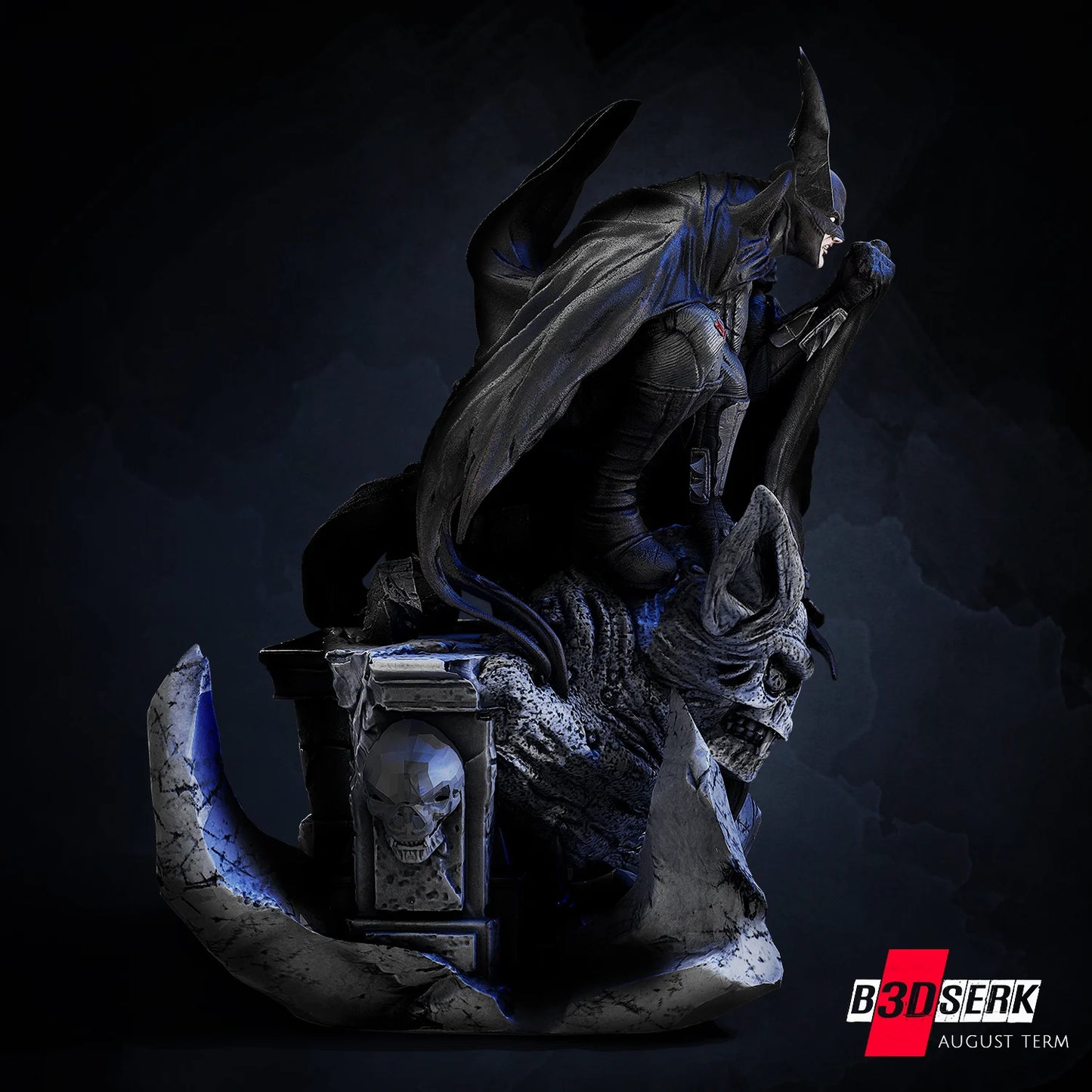 Batman B3dserk Resin Fan Art Pro Painted - MTO