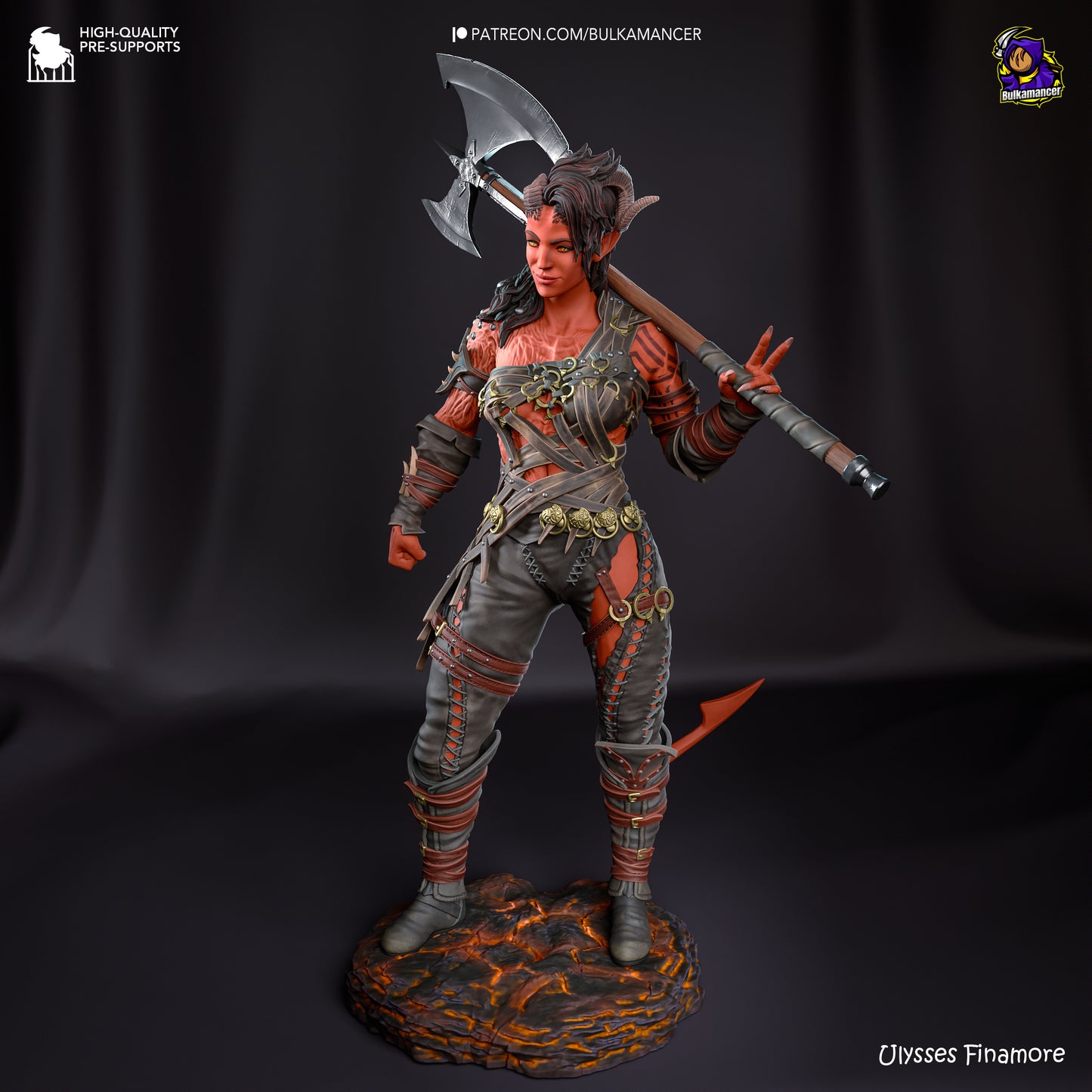 Karlach Resin Fan Art - MTO (Bulka)