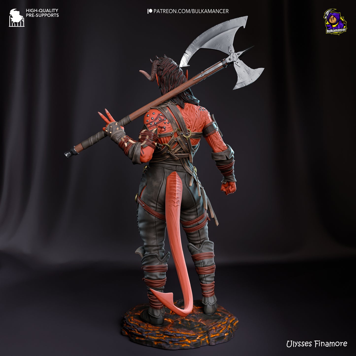 Karlach Resin Fan Art - MTO (Bulka)