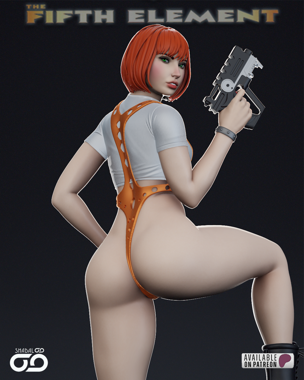 Leeloo Resin Art (Shadaloo)