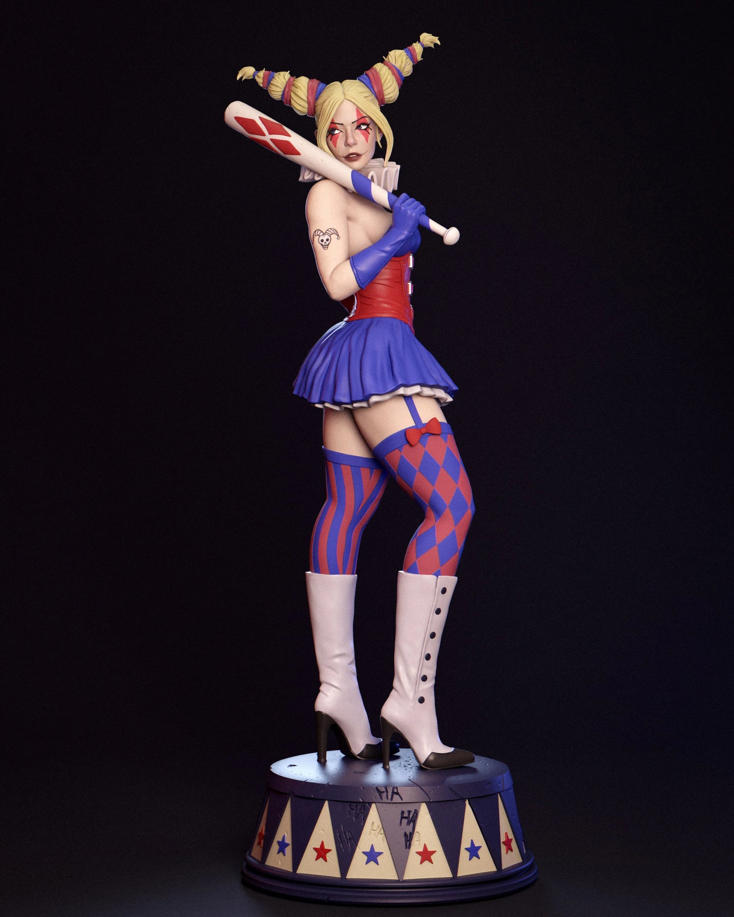 Harley Quinn Resin Fan Art - MTO (Abe3D)