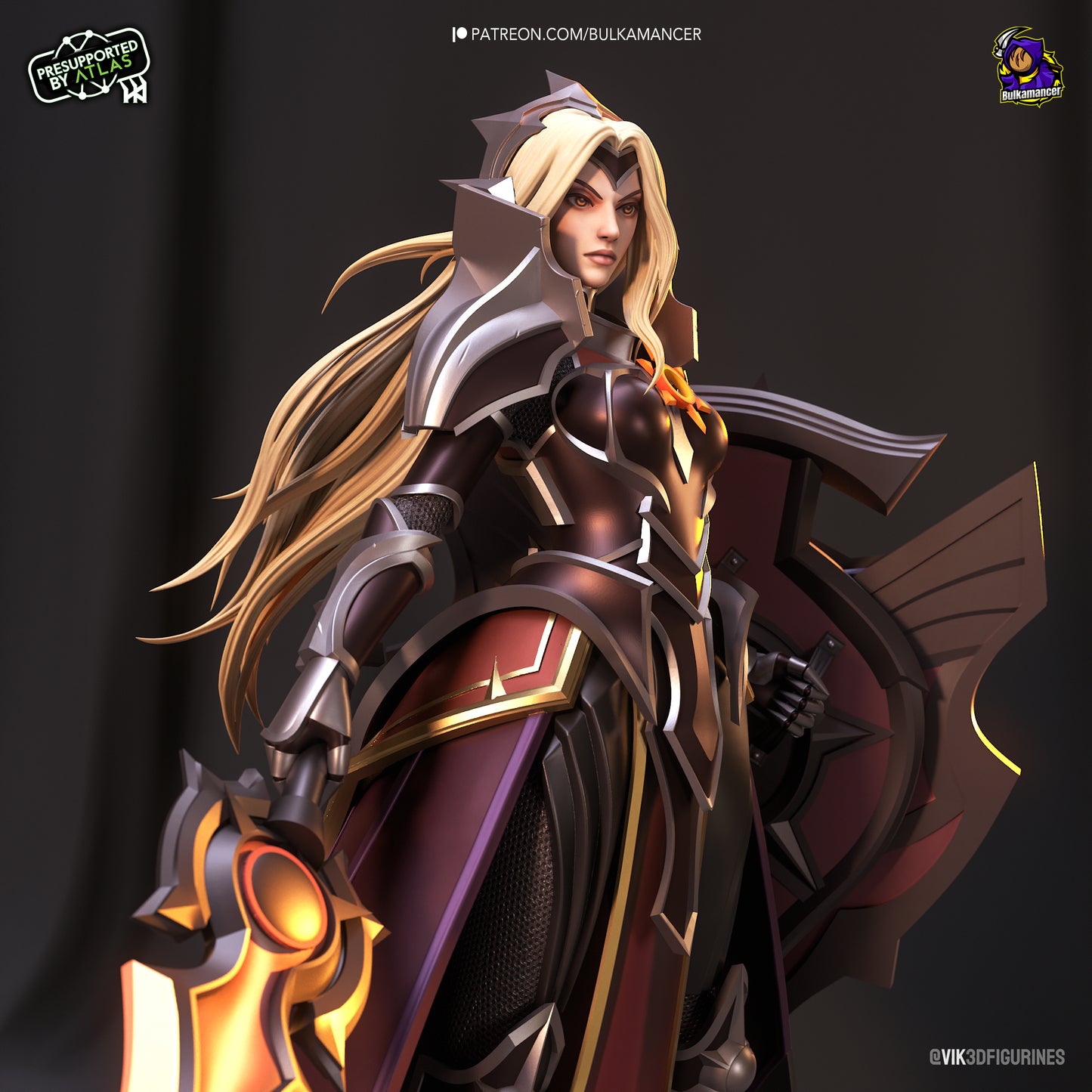 Leona League of Legends Resin Fan Art - MTO (Bulka)