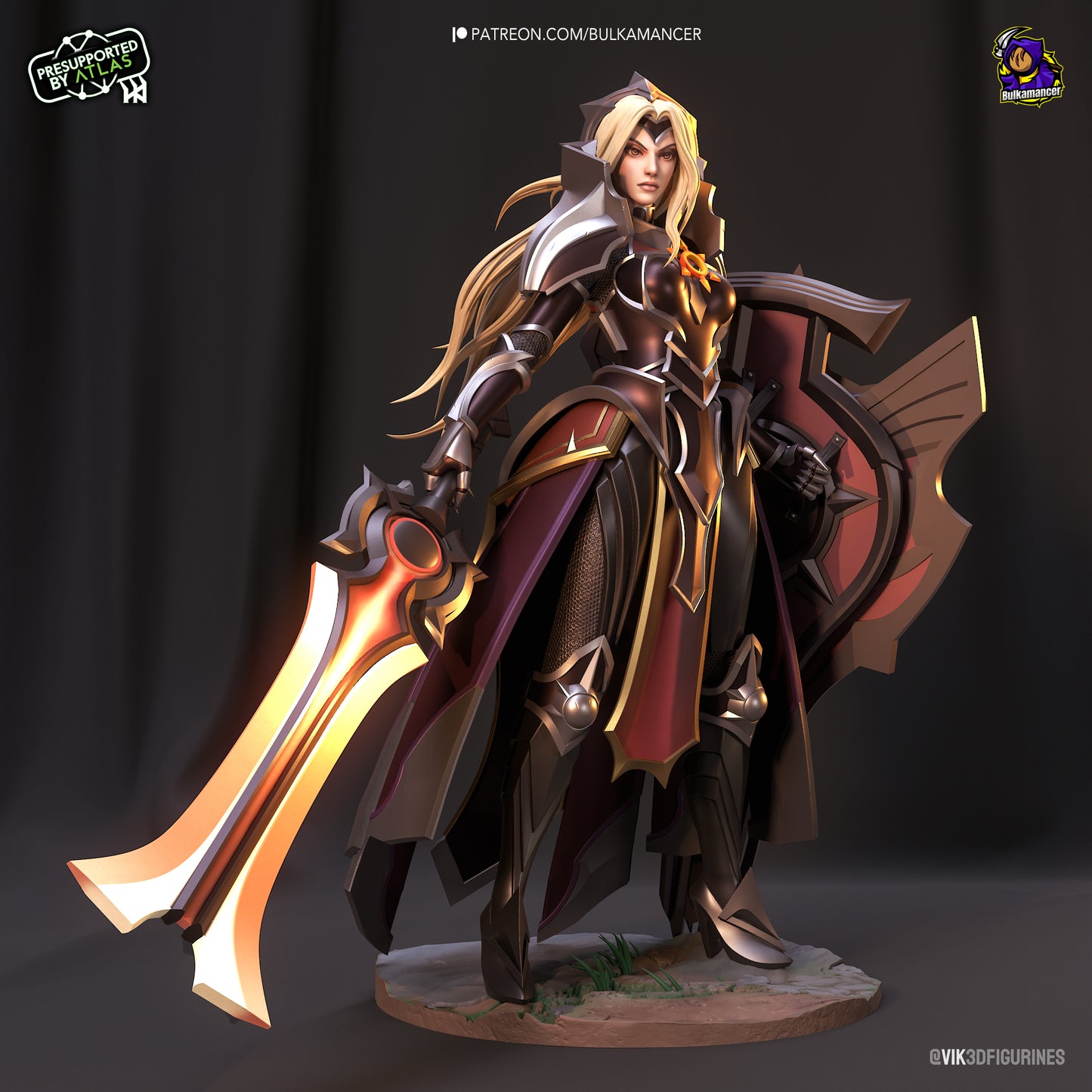 Leona League of Legends Resin Fan Art - MTO (Bulka)