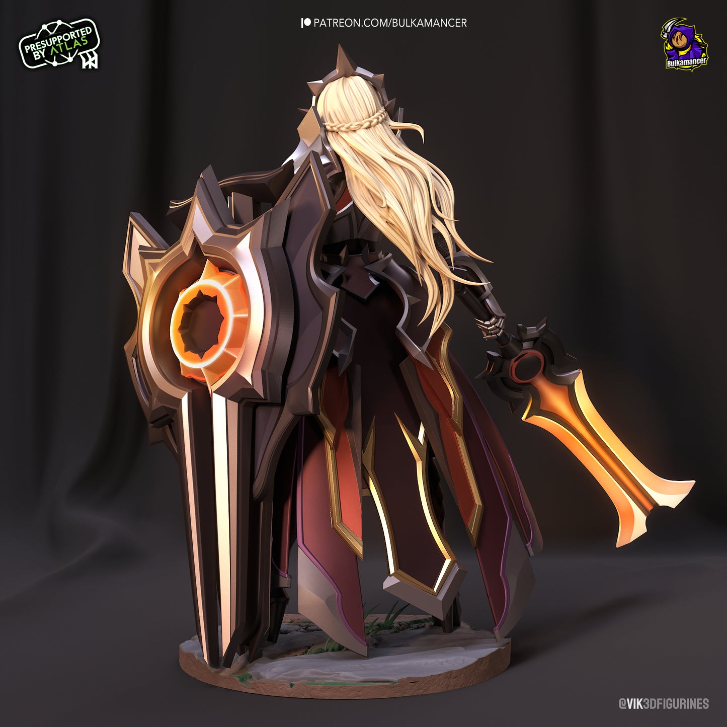 Leona League of Legends Resin Fan Art - MTO (Bulka)