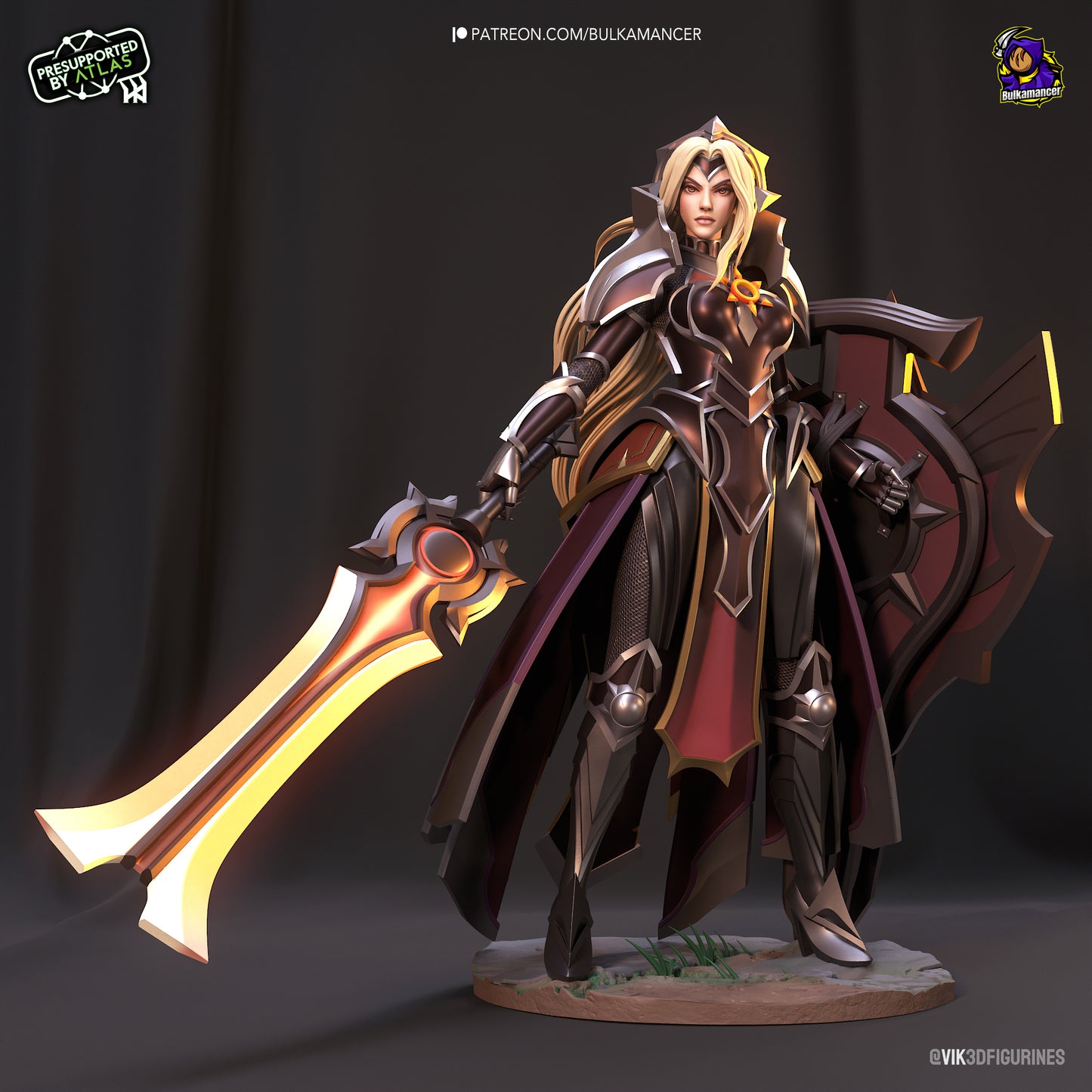 Leona League of Legends Resin Fan Art - MTO (Bulka)