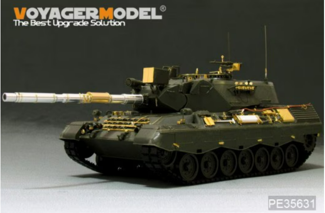 Voyager German Leopard 1A3 MBT (Gun barrel Included) - 1/35 (PE35631)