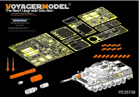 Voyager Modern German Leopard 1A5 MBT Detail Parts - 1/35 (PE35739)