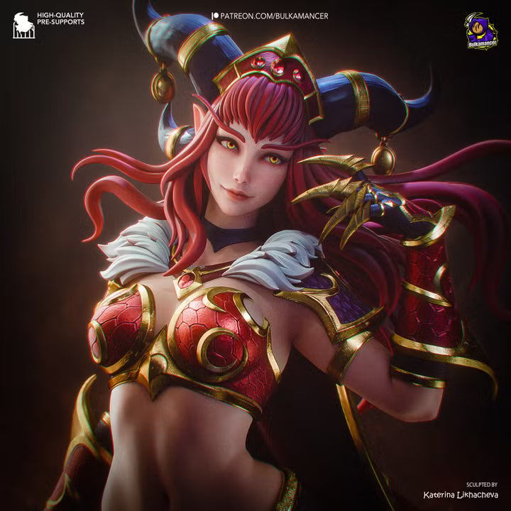 Alexstrasza World of Warcraft Resin Art (Design by Bulkamancer)