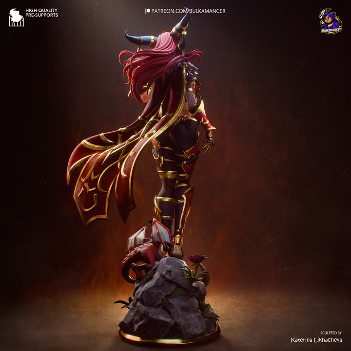 Alexstrasza World of Warcraft Resin Art (Design by Bulkamancer)