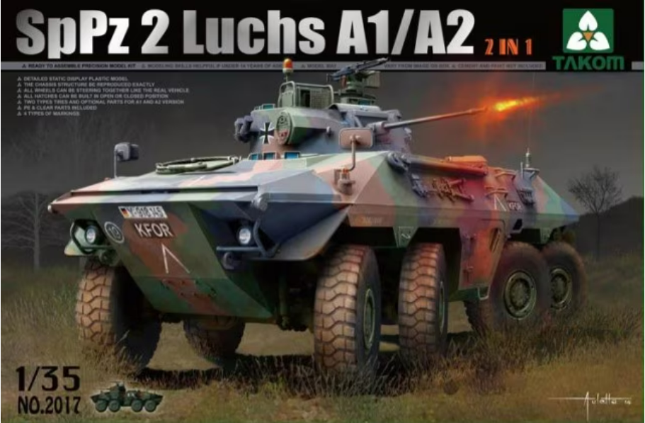 Takom - SpPz 2 Luchs A1/A2 - 1/35 (2017)