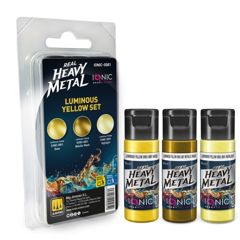 Ionic Real Heavy Metal Set - Luminous Yellow