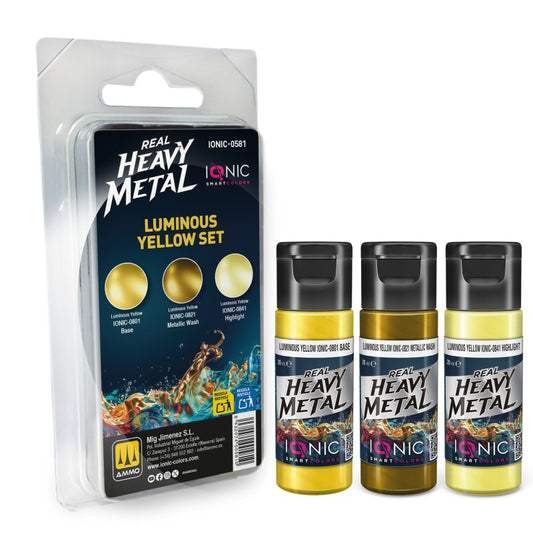 Ionic Real Heavy Metal Set - Luminous Yellow