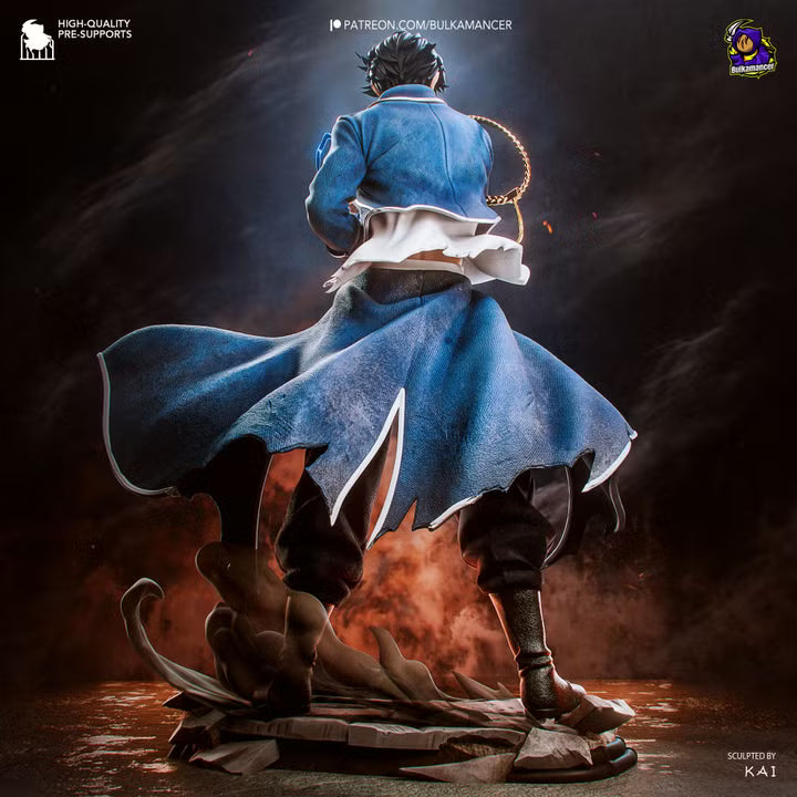 Roy Mustang Resin Art (Design by Bulkamancer)