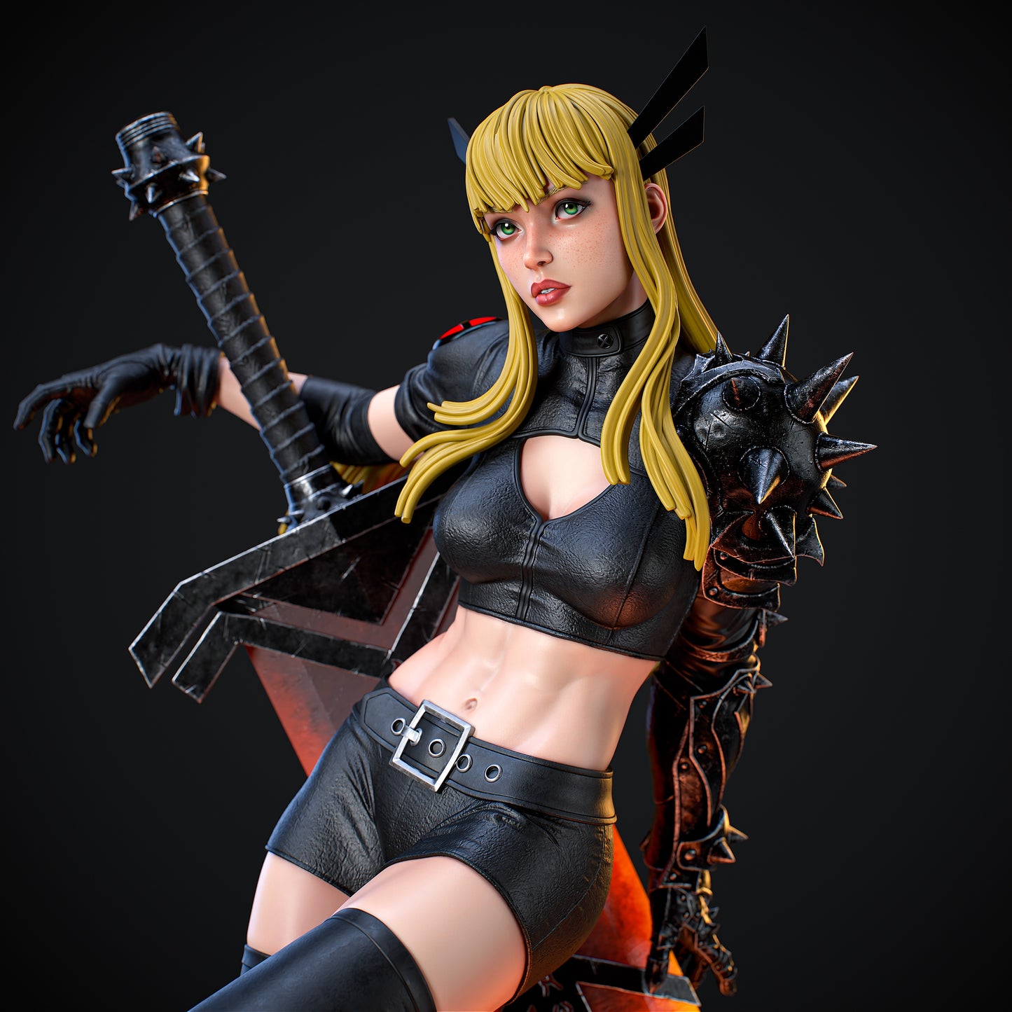 Magik Collectible Resin Fan Art Pro Painted - MTO CA3D