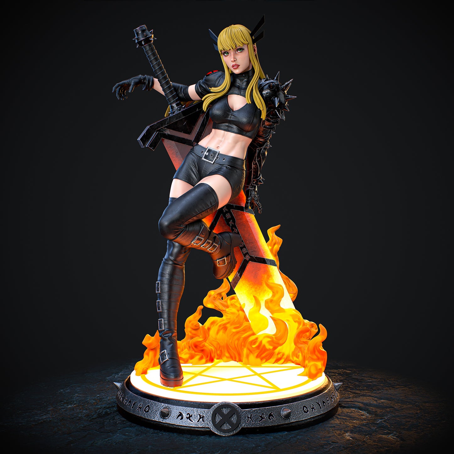 Magik Collectible Resin Fan Art Pro Painted - MTO CA3D