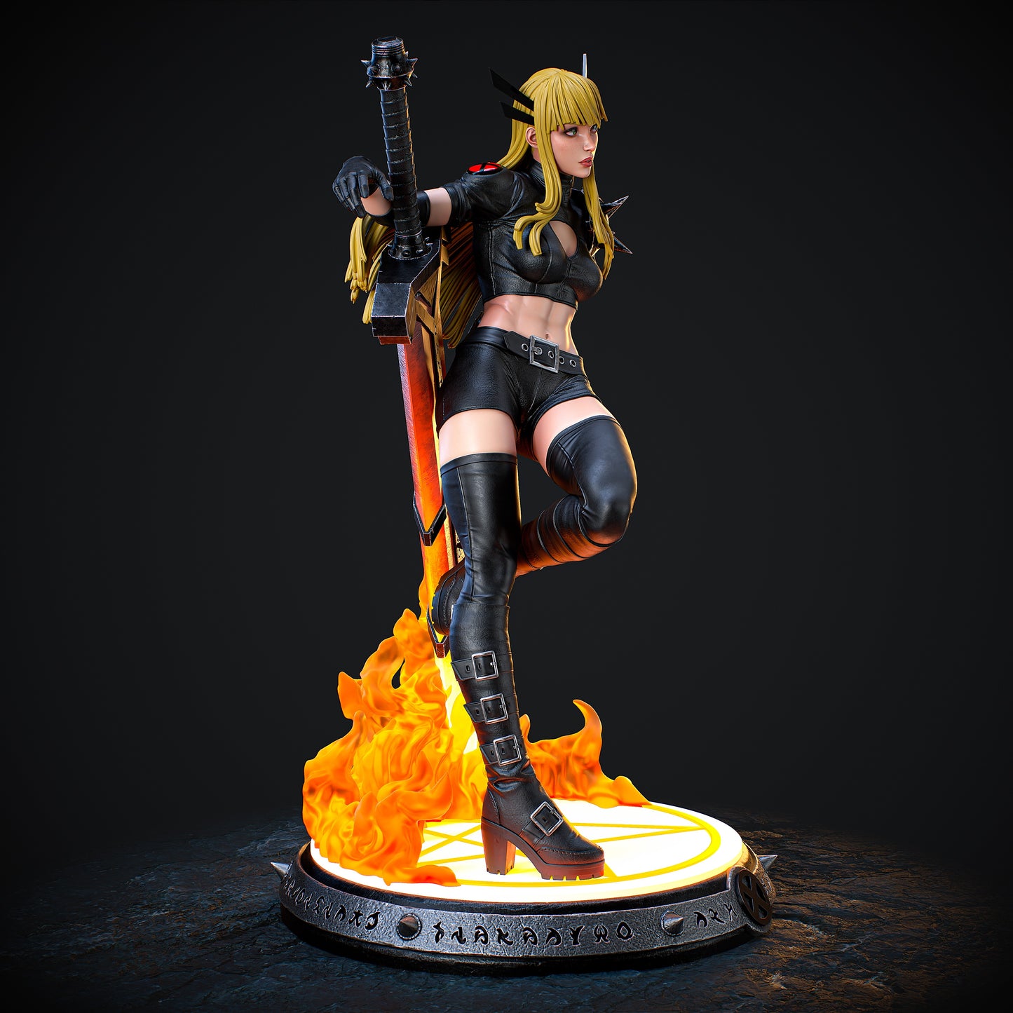 Magik Collectible Resin Fan Art Pro Painted - MTO CA3D