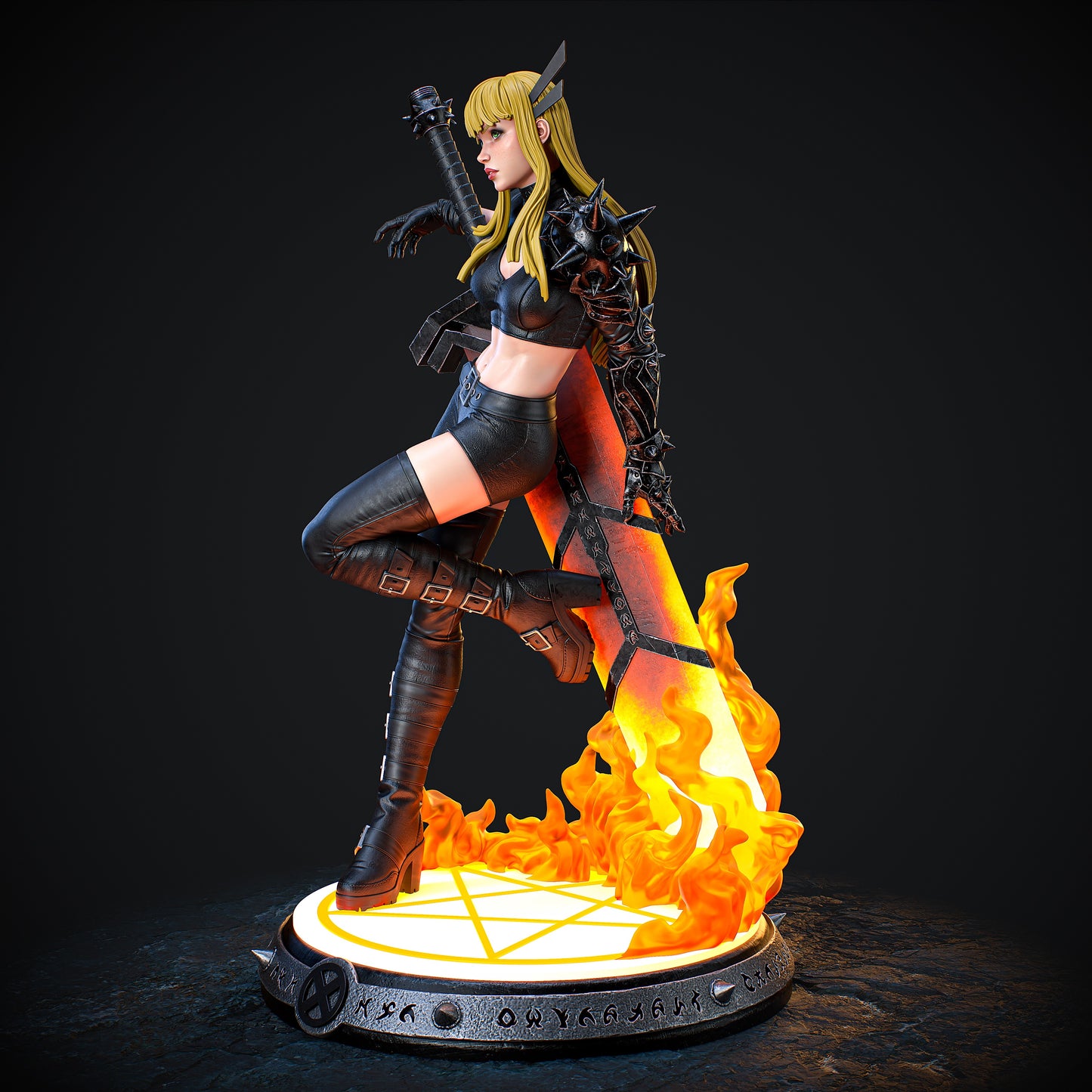 Magik Collectible Resin Fan Art Pro Painted - MTO CA3D