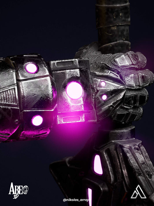 Magik Cyberpunk Resin Art (Design by Abe3D)