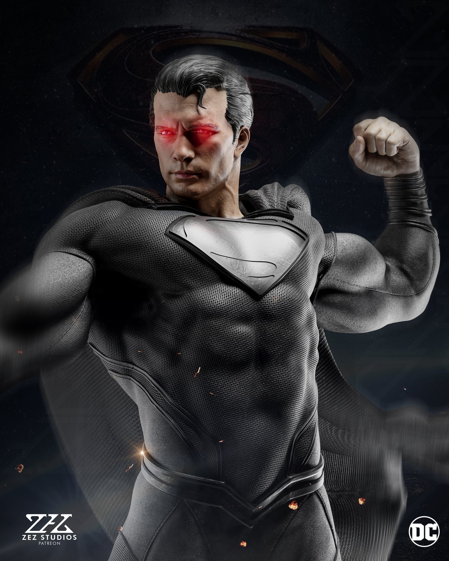 Superman Resin Fan Art - MTO (ZEZ)