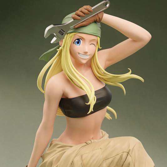Winry Rockbell Resin Art - MTO (Design by CA3D)